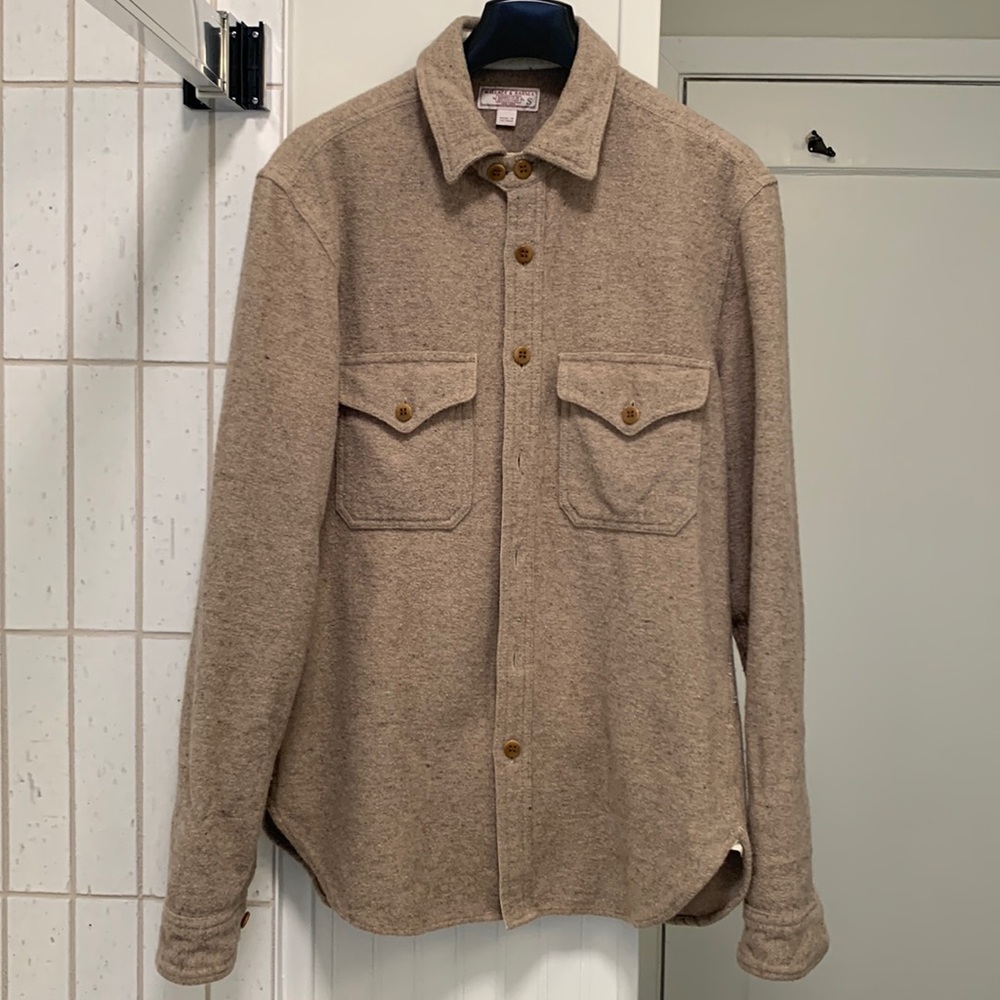 Wallace & Barnes cotton/wool CPO shirt